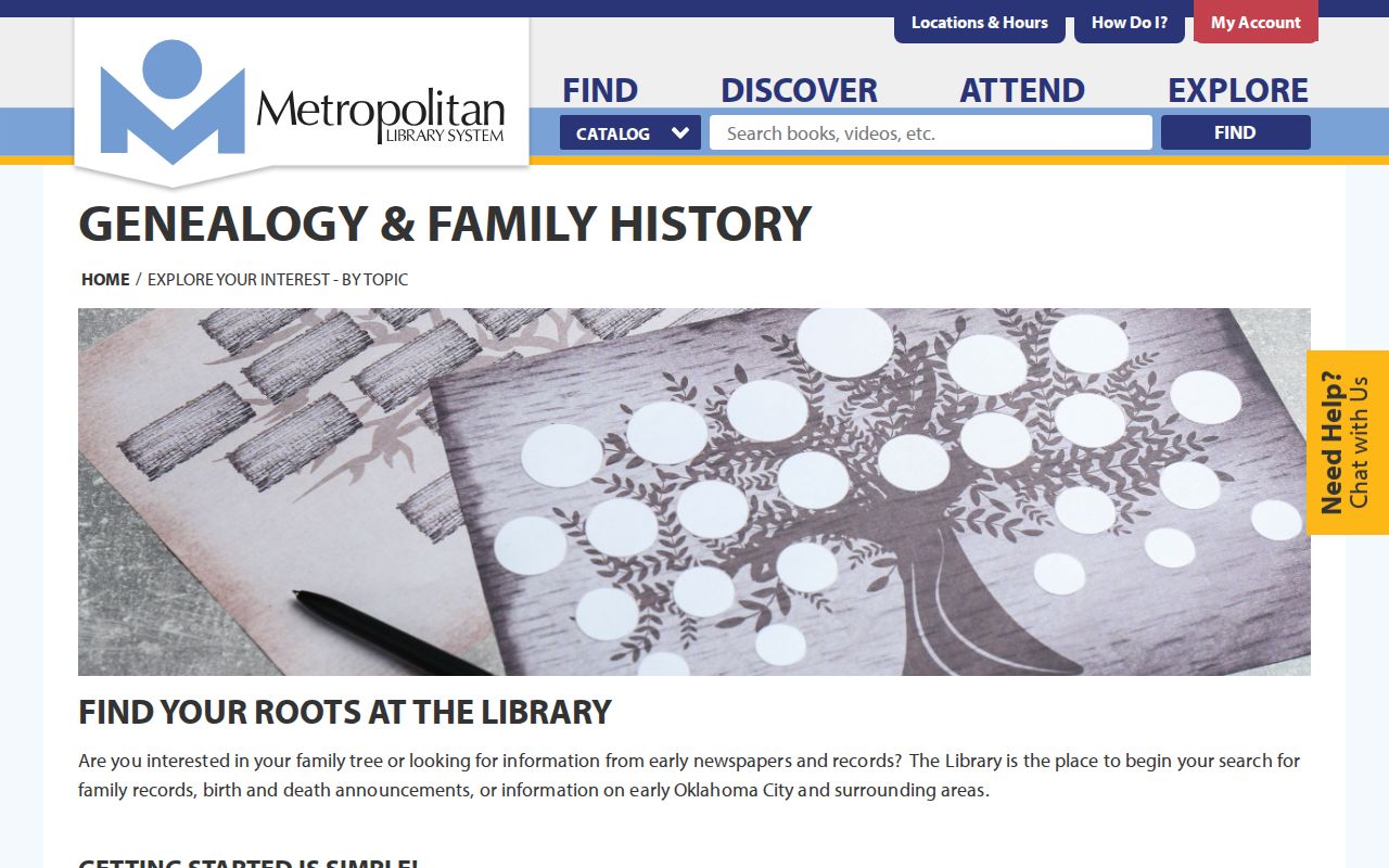 Oklahoma County city directory genealogy resources at Metropolitan Library