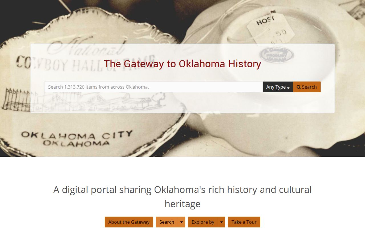 Oklahoma County previous residents Gateway to Oklahoma History newspaper search